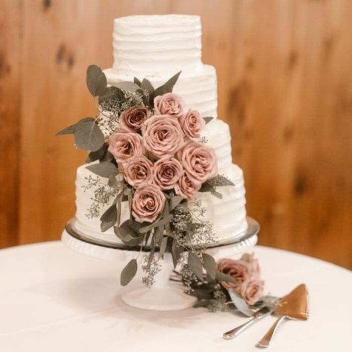 Mauve and Lace Vintage Wedding