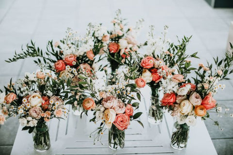 Fairytale Peach and Blush Garden Wedding