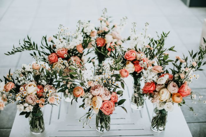 Fairytale Peach and Blush Garden Wedding