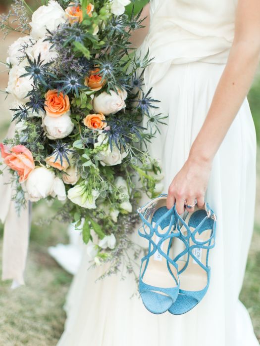 Graceful Coral Garden Wedding