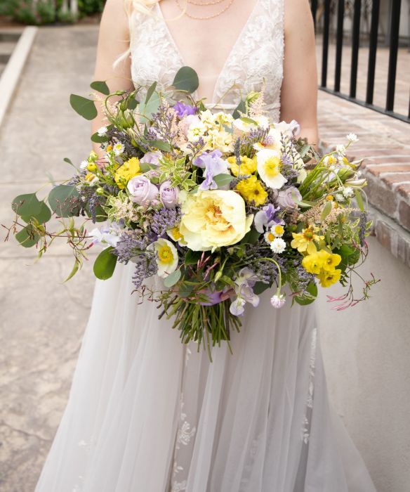Lavender and Honey Cottage Wedding