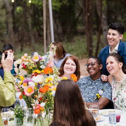 Modern Garden Wedding