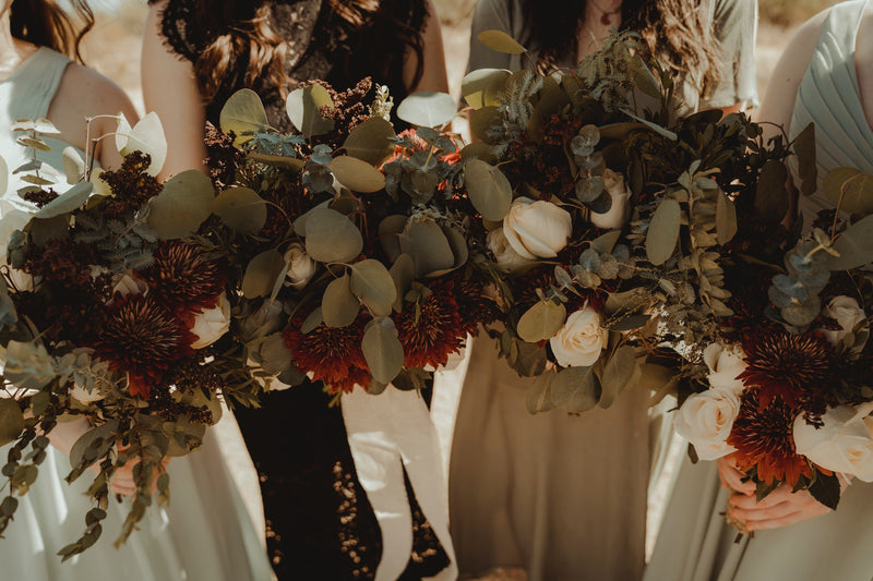 Black and Terracotta Desert Elopement