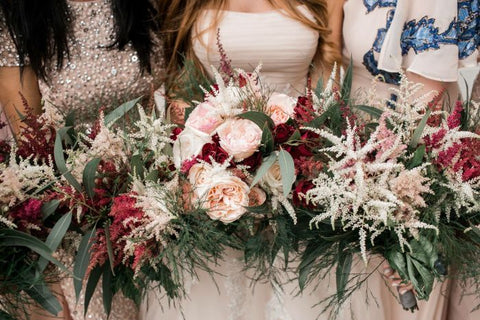 Southern Wedding with Astilbe