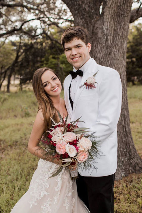 Southern Wedding with Astilbe