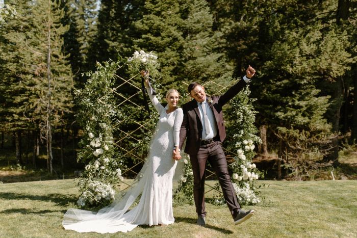 Intimate Idaho Mountain Wedding