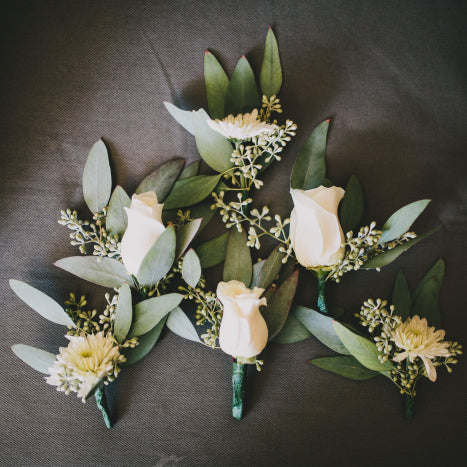 Lush Greens and Creams Vintage Wedding