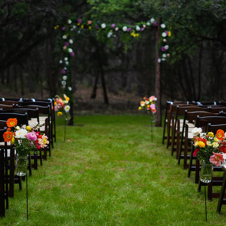 Modern Garden Wedding