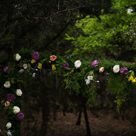 Modern Garden Wedding