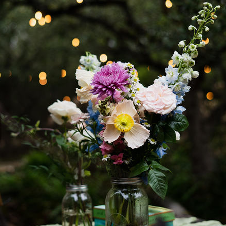 Modern Garden Wedding