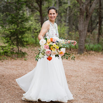 Modern Garden Wedding