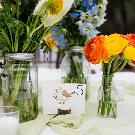 Modern Garden Wedding
