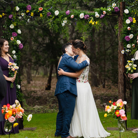 Modern Garden Wedding