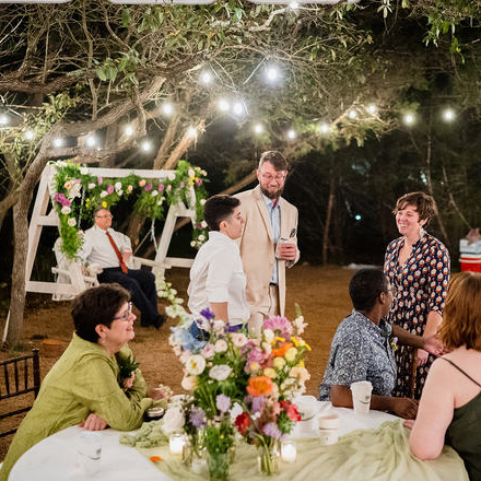Modern Garden Wedding