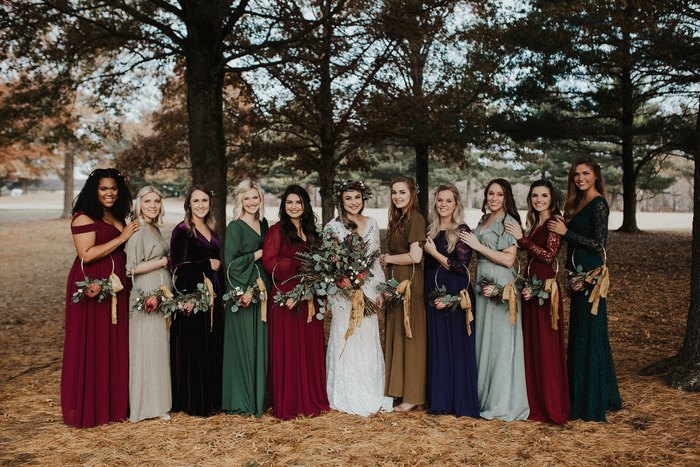 Effortless Bohemian Wedding