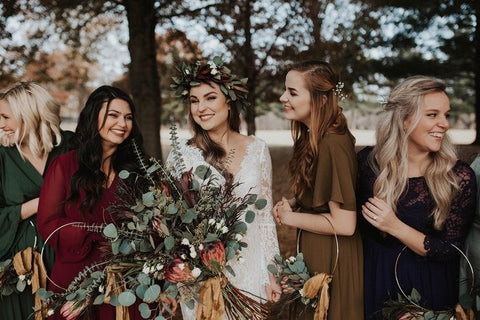 Effortless Bohemian Wedding