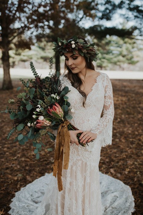 Effortless Bohemian Wedding