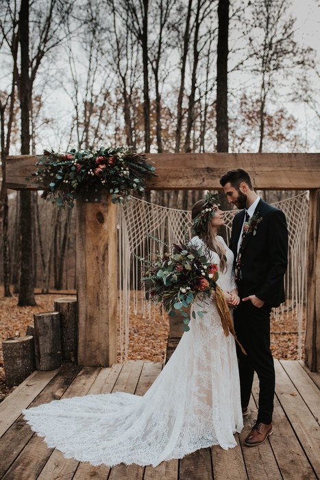 Effortless Bohemian Wedding