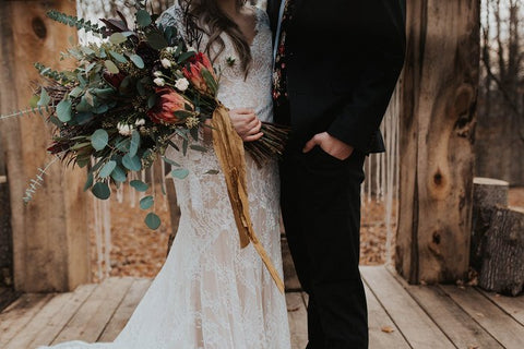 Effortless Bohemian Wedding