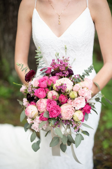 Pink Garden Wedding