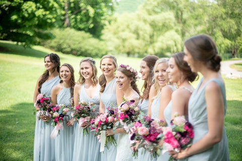 Pink Garden Wedding