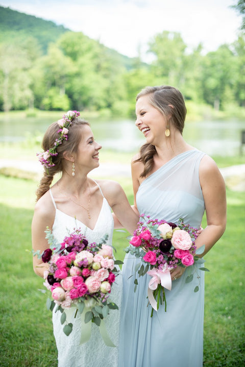 Pink Garden Wedding