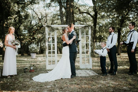 Moody Dusty Rose Vintage Wedding