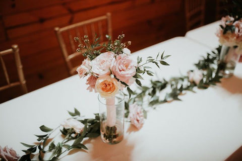 Moody Dusty Rose Vintage Wedding