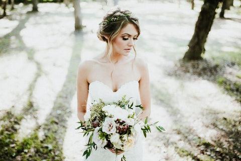 Moody Dusty Rose Vintage Wedding
