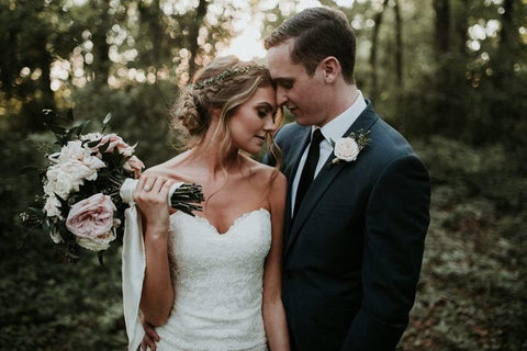 Moody Dusty Rose Vintage Wedding