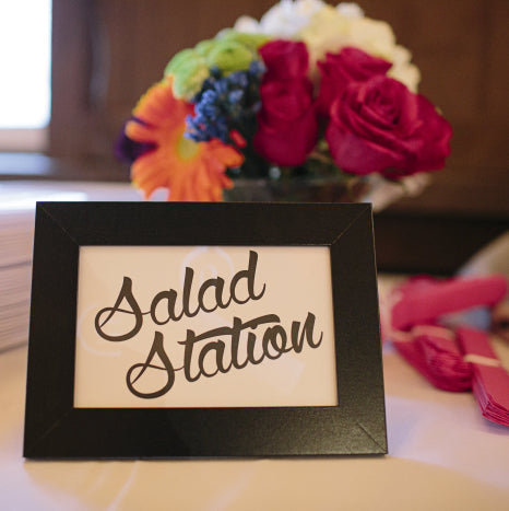 Pop of Color Reception Flowers