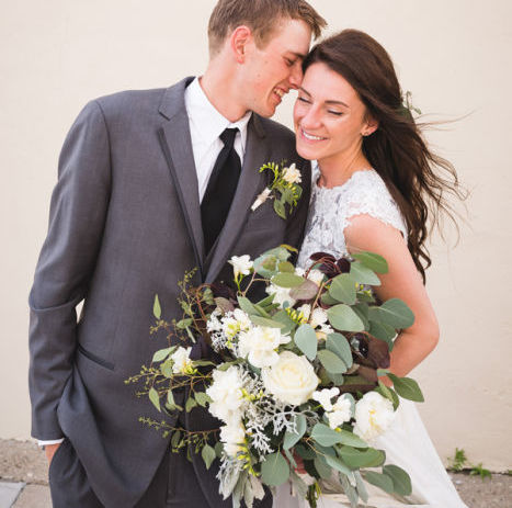 Romantic Ivory and Sage Rustic Wedding