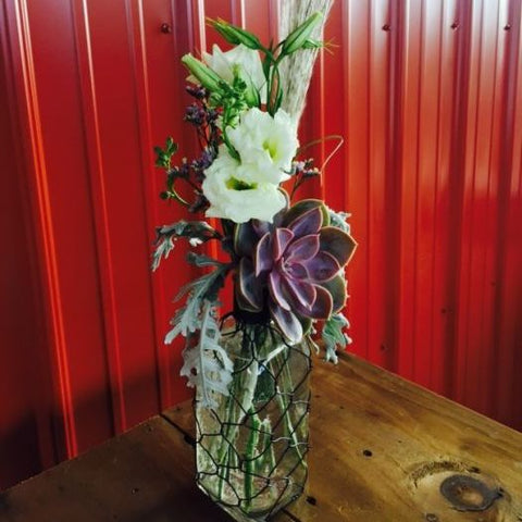 Rustic Succulent Wedding