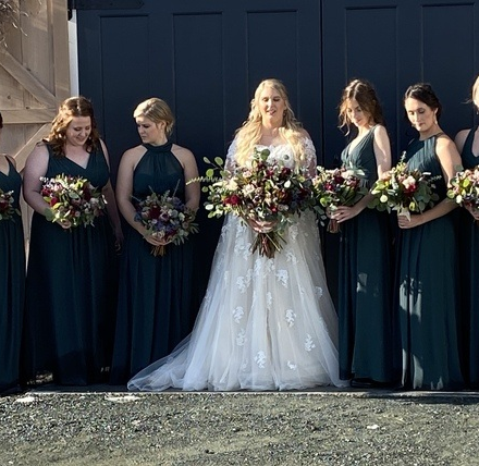 Snowy Fall Protea Wedding