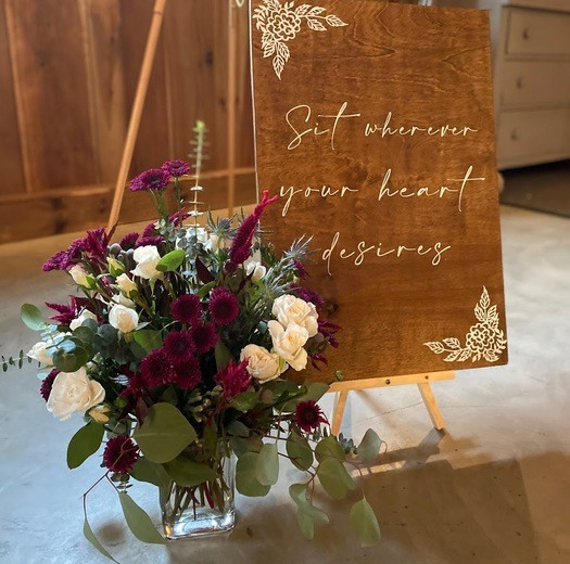 Snowy Fall Protea Wedding