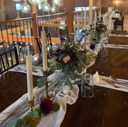 Snowy Fall Protea Wedding