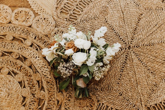 Vintage Brown and Orange Styled Shoot