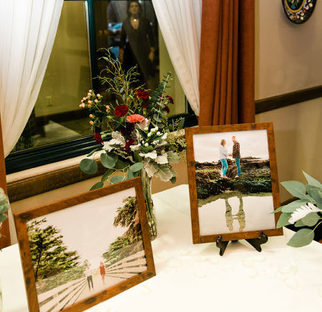 Burgundy and Blush Romantic Winter Wedding