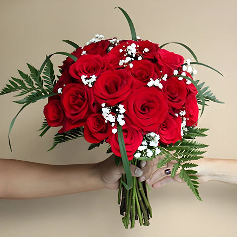 12 Long Stem Roses Valentines Day Bouquets Delivered Arrangements