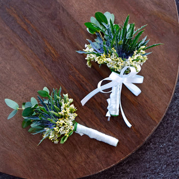 Wildflower Boutonniere and Corsage Pack