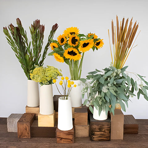 Autumn Sunset Fall DIY Flower Kit Bunch