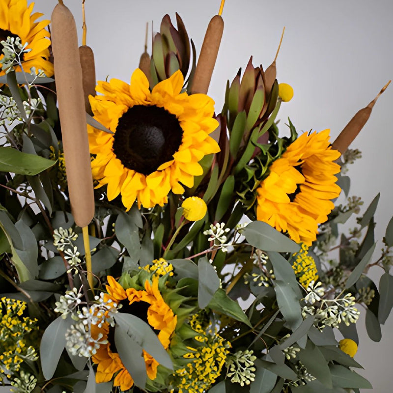 Autumn Sunset Fall DIY Flower Kit Up Close