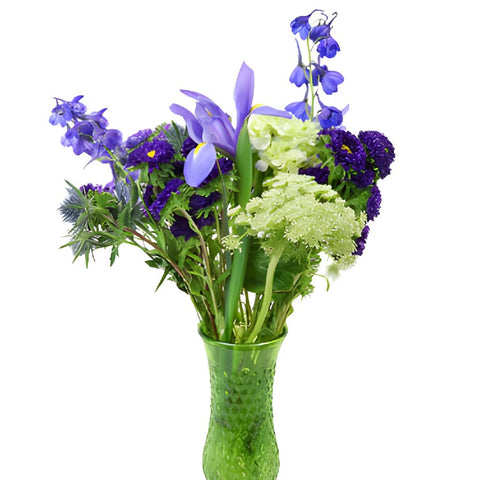 Blue Farm to Table Centerpieces