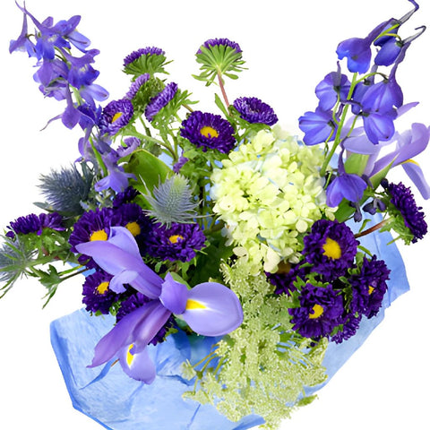 Blue Farm to Table Centerpieces