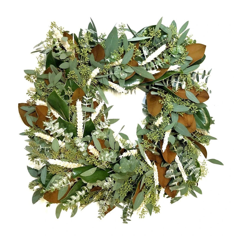 Lucky Penny Magnolia Wreath FlatLay