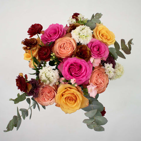 Maple Garden Flower Centerpiece Size Large Top Down