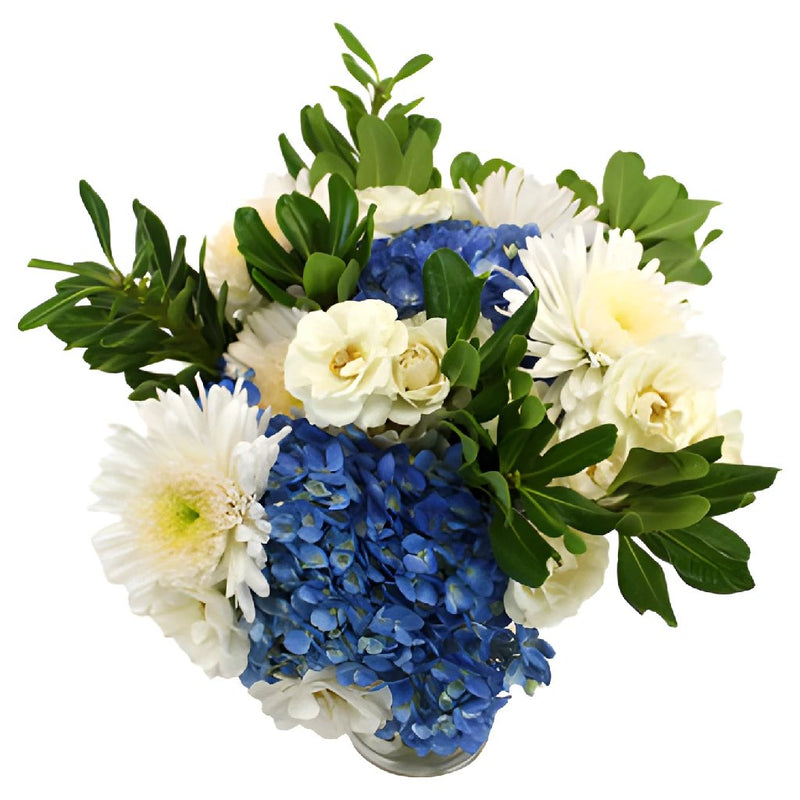 Varsity Blues DIY Flower Kit Bunch