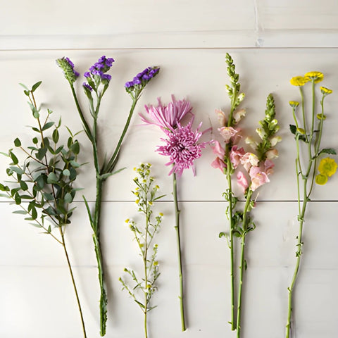 Wild About You DIY Flower Kit Flatlay
